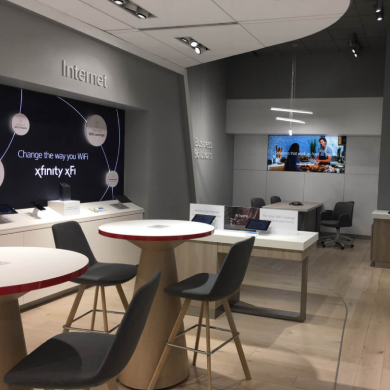 Telecom retail store