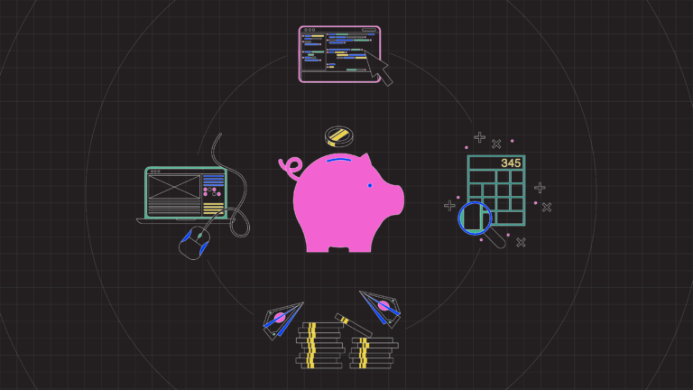 Piggy bank illustration